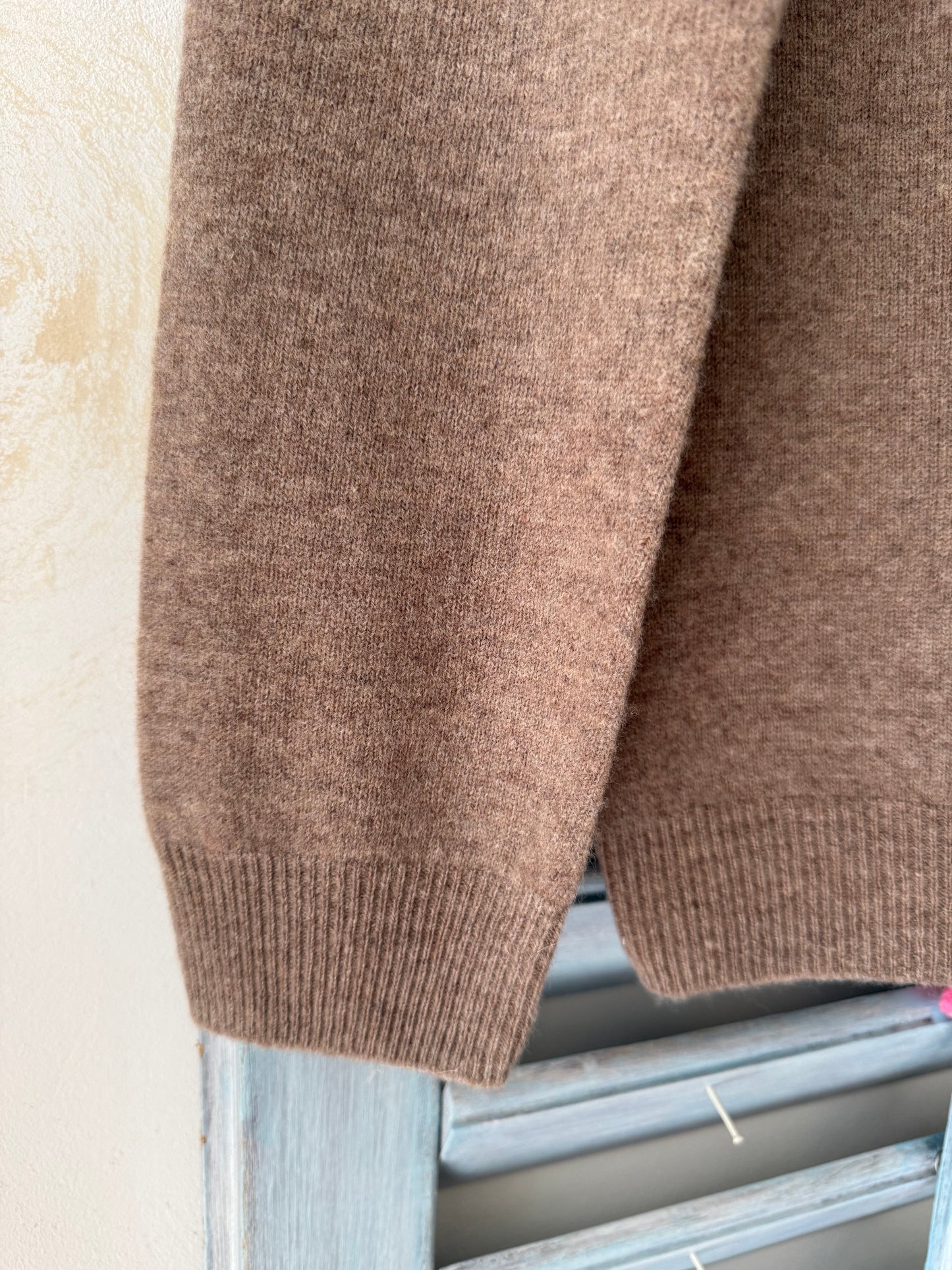Pulover Wool Camel