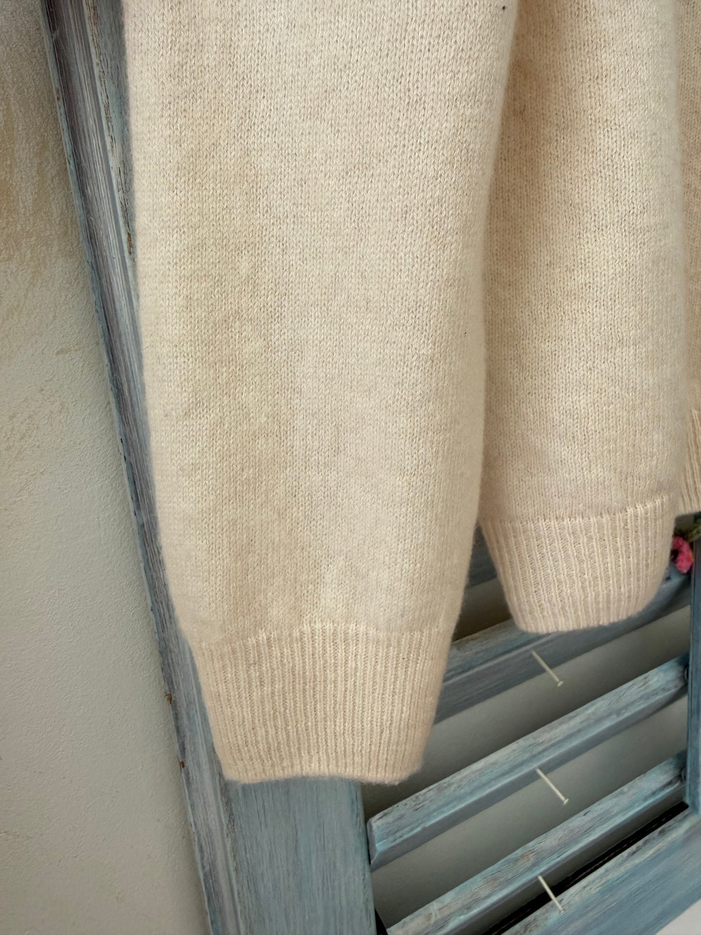 Pulover Wool Ecru